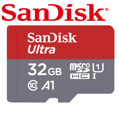 《送讀卡機》!!SanDisk Ultra 32GB microSDHC 記憶卡《98MB/s》