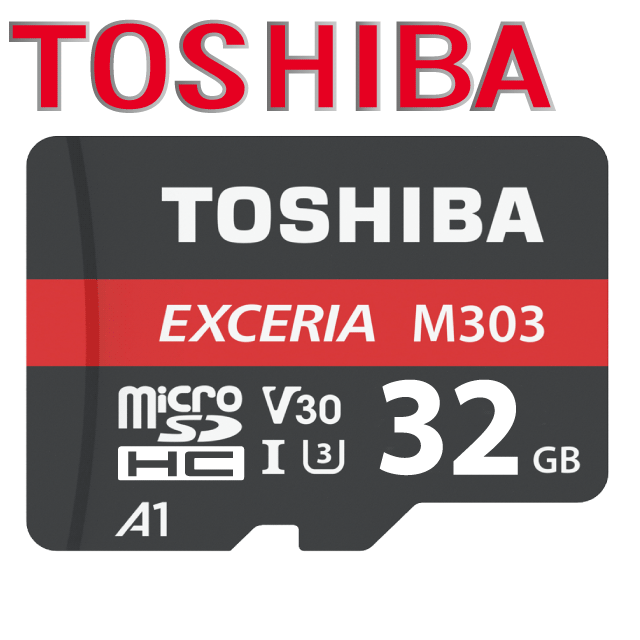 TOSHIBA 東芝  EXCERI M303 MicroSDHC 32GB記憶卡