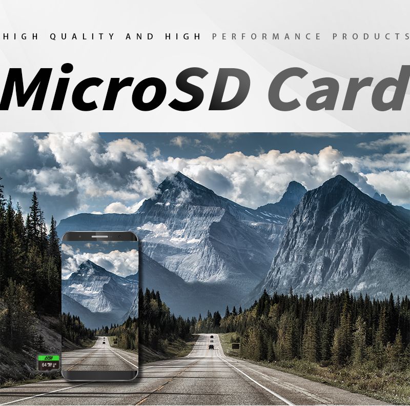 HIGH QUALITY AND HIGH PERFORMANCE PRODUCTSMicroSD Card64