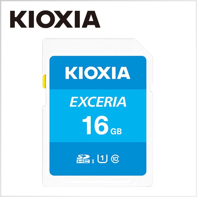 KIOXIA 鎧俠  EXCERIA 16GB UHS-I U1 SDHC 記憶卡