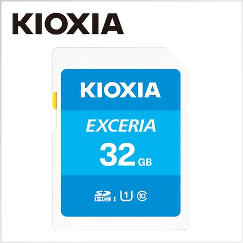 KIOXIA 鎧俠 EXCERIA 32GB UHS-I U1 SDHC 記憶卡