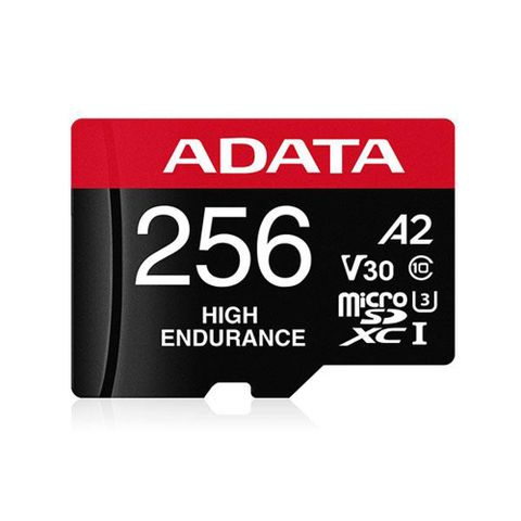 ADATA 威剛 High Endurance microSDXC UHS-I U3 A2 V30 256G 高耐用記憶卡(附轉卡)