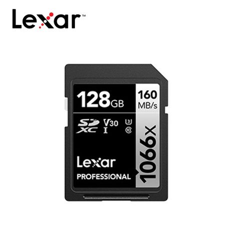 Lexar 雷克沙 Professional 1066x SDXC UHS-I 128G記憶卡