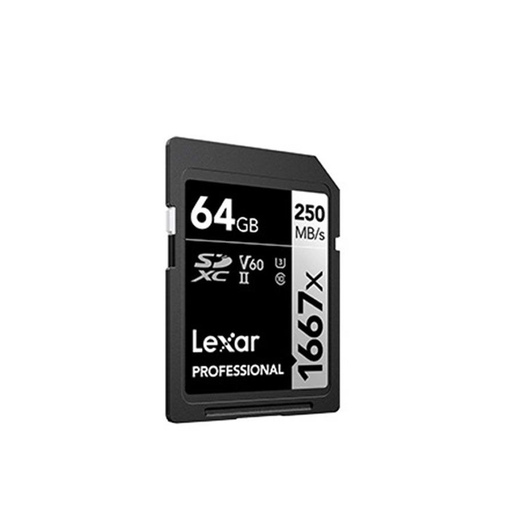 Lexar 雷克沙   Professional 1667x SDXC UHS-II  64G記憶卡 SILVER 系列