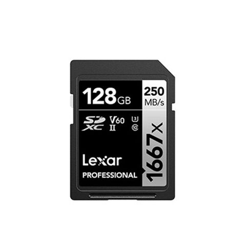 Lexar 雷克沙 Professional 1667x SDXC™ UHS-II 128G記憶卡 SILVER 系列