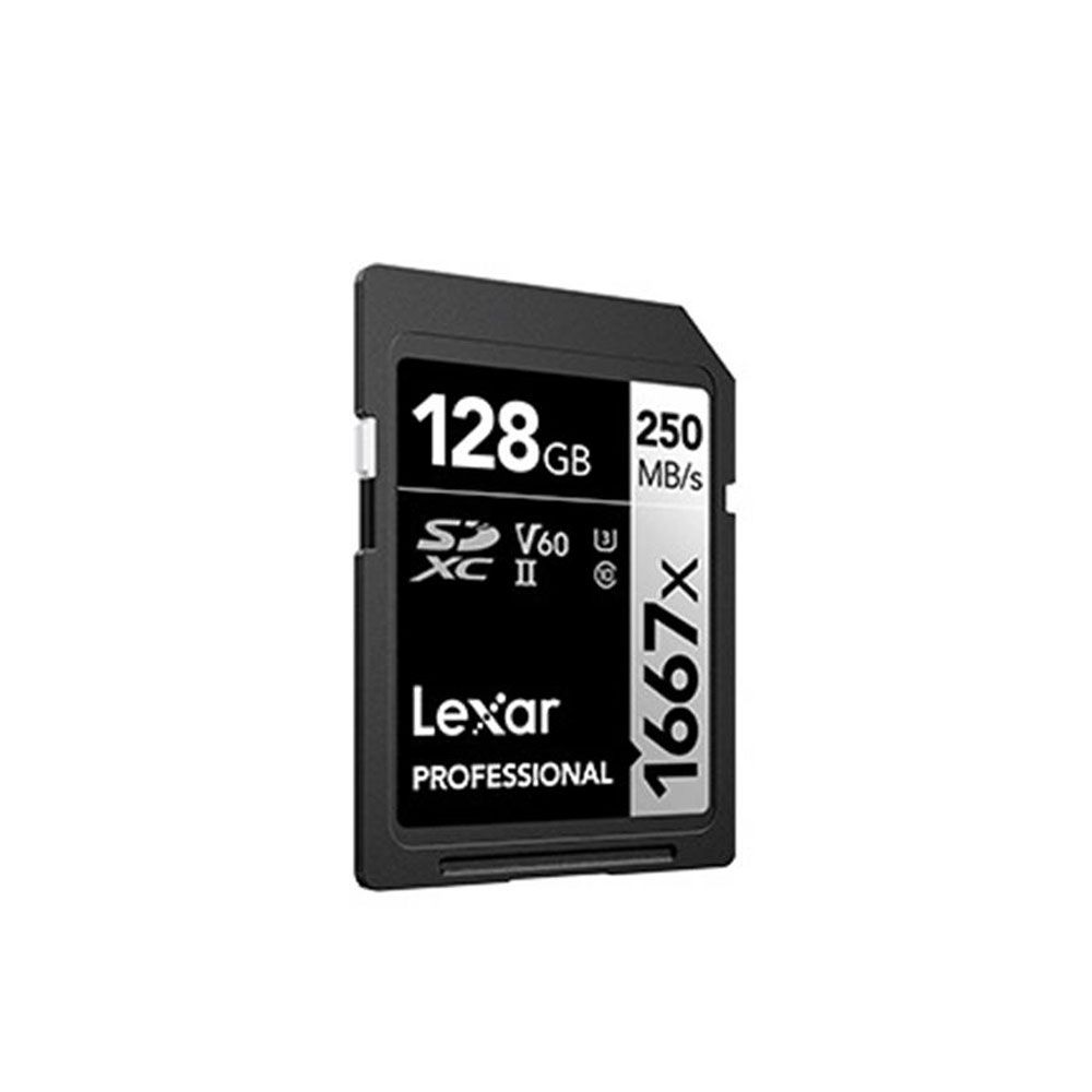 Lexar 雷克沙   Professional 1667x SDXC UHS-II 128G記憶卡 SILVER 系列