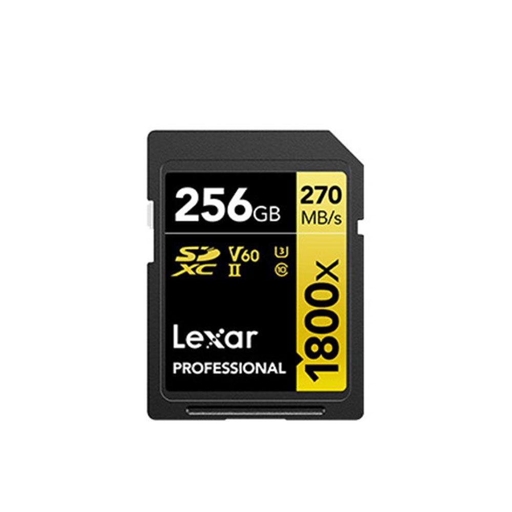 Lexar 雷克沙   Professional 1800x SDXC UHS-II 256G記憶卡 GOLD 系列