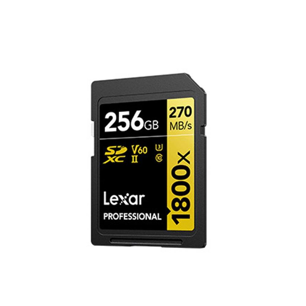 Lexar 雷克沙   Professional 1800x SDXC UHS-II 256G記憶卡 GOLD 系列