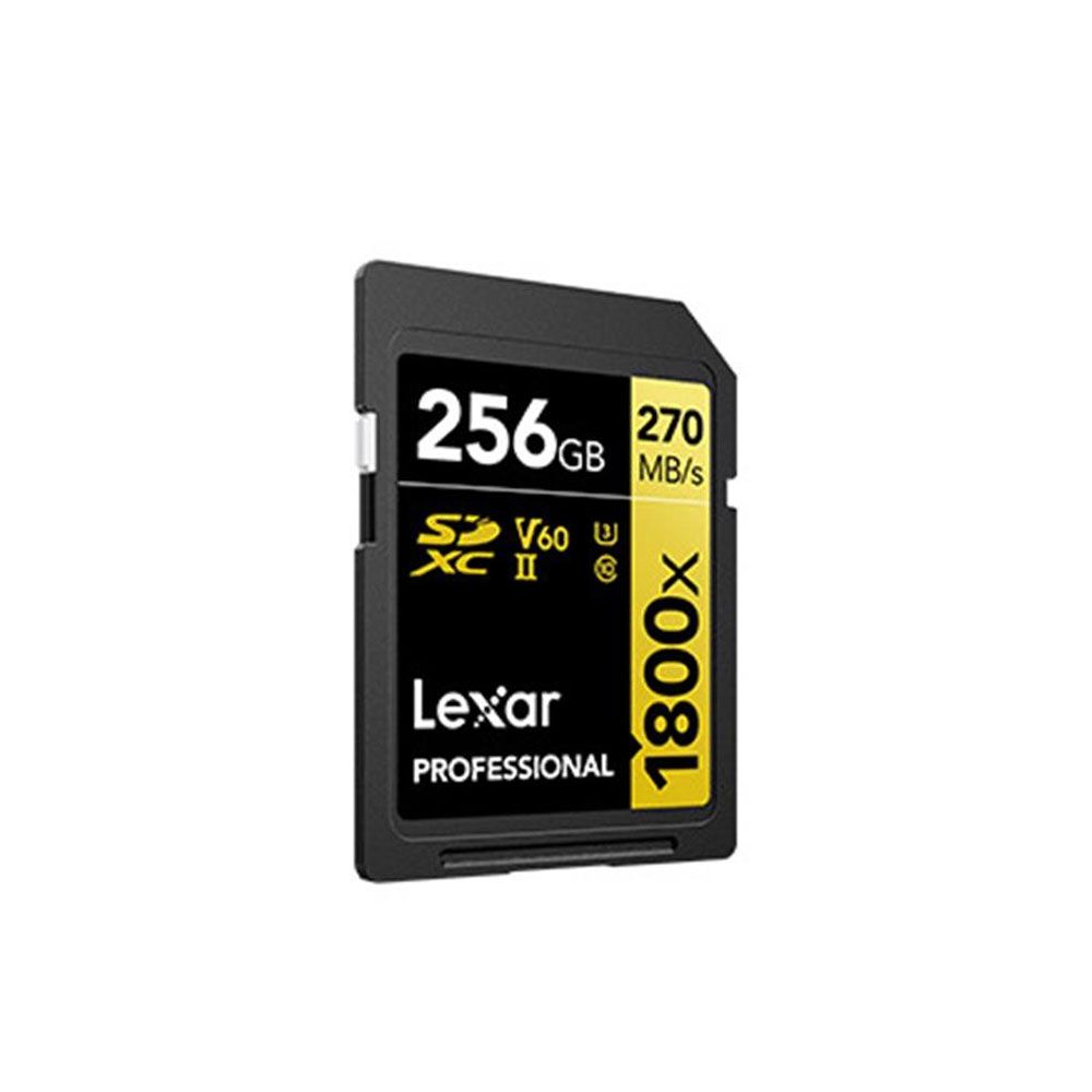 Lexar 雷克沙   Professional 1800x SDXC UHS-II 256G記憶卡 GOLD 系列