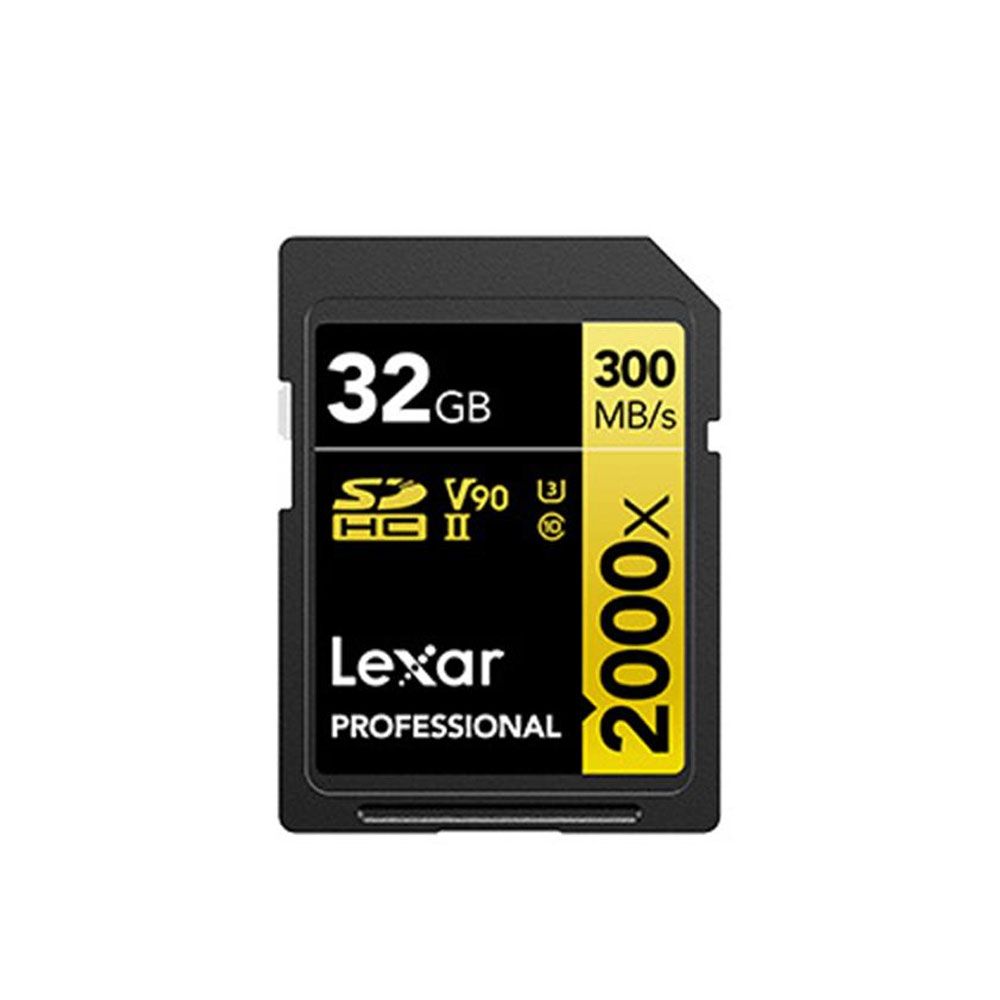 Lexar 雷克沙   Professional 2000x SDHC UHS-II 32G記憶卡 GOLD 系列