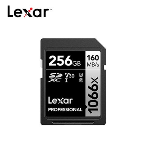 Lexar 雷克沙 Professional 1066x SDXC UHS-I 256G記憶卡
