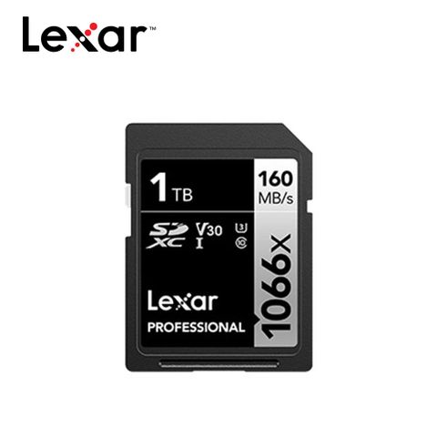 Lexar 雷克沙 Professional 1066x SDXC™ UHS-I 1TB記憶卡