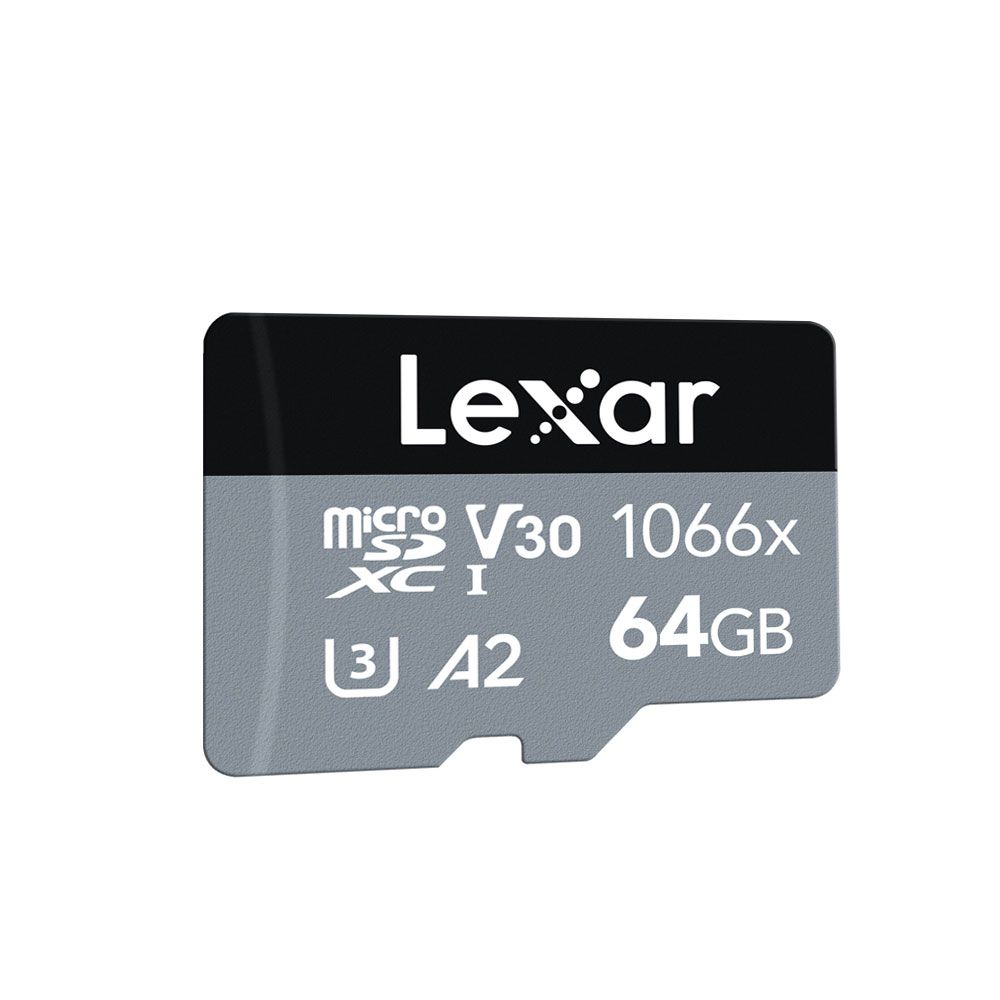 Lexar 雷克沙   Professional 1066x MicroSDXC UHS-I U3 A2 64G記憶卡