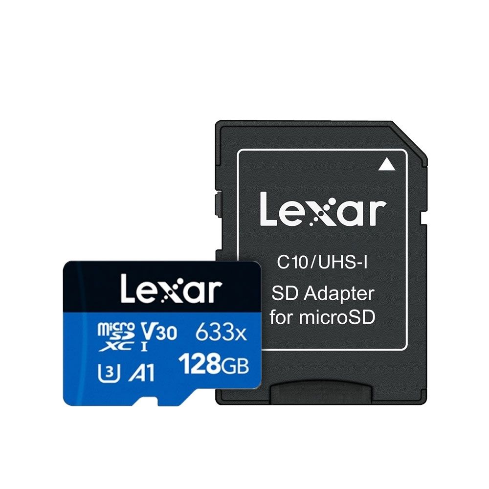 Lexar 雷克沙   633x microSDXC UHS-I A1 U3 128G記憶卡