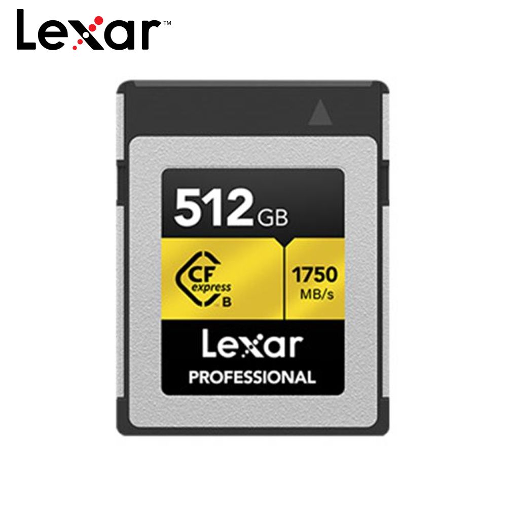 Lexar 雷克沙   Professional Cfexpress Type B Gold Series 512G記憶卡