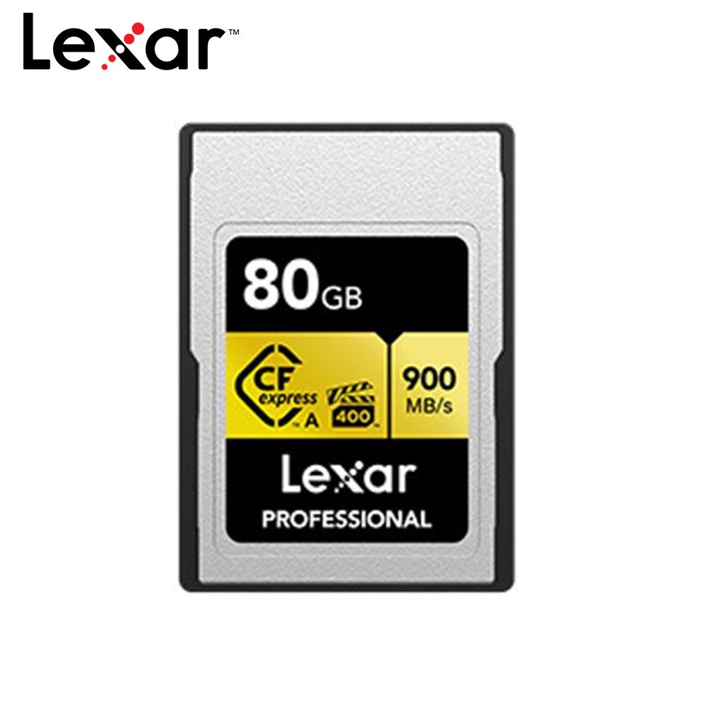 Lexar 雷克沙 Lexar Professional Cfexpress Type A Card Gold Series 80GB記憶卡