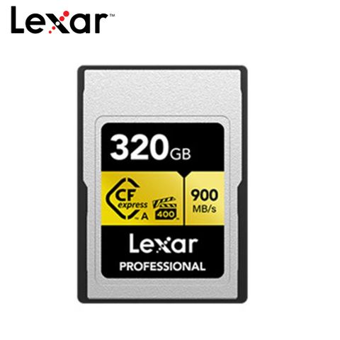 Lexar 雷克沙 Lexar Professional Cfexpress Type A Card Gold Series 320G記憶卡