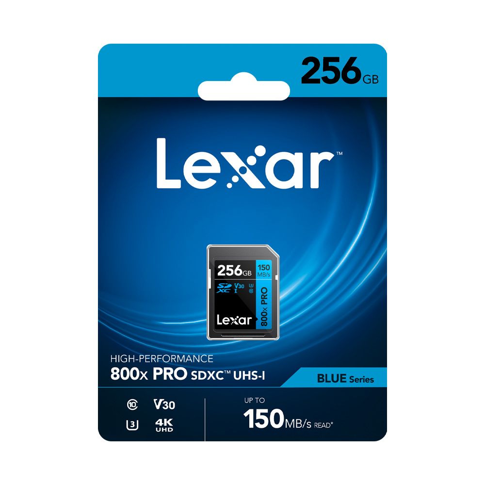 Lexar 雷克沙   Professional 800x PRO SDXC UHS-I 256G記憶卡