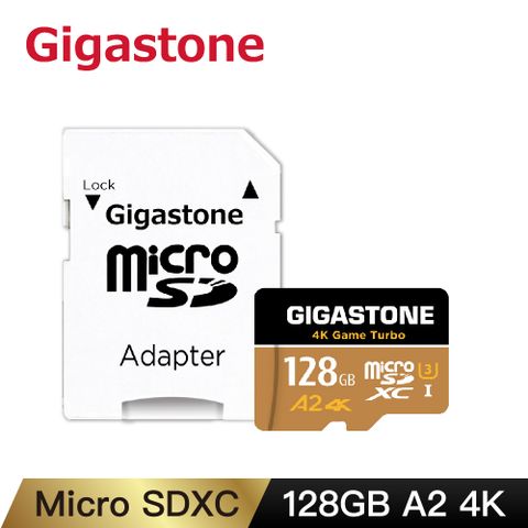 Gigastone Data Recovery 128GB microSDXC UHS-I A2 U3 資料救援記憶卡 (Game Turbo高速卡)