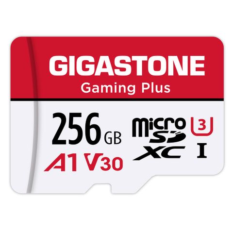 Gigastone 立達 Gaming Plus microSDXC UHS-Ⅰ U3 256GB遊戲專用記憶卡-3入組(256G A1 V30)