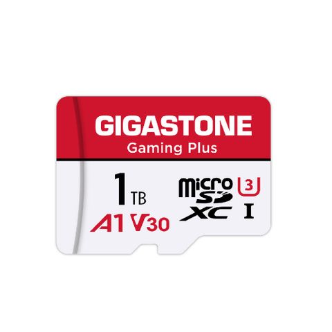 Gigastone 立達 Gaming Plus microSDXC UHS-Ⅰ U3 1TB遊戲專用記憶卡(1T A1V30)