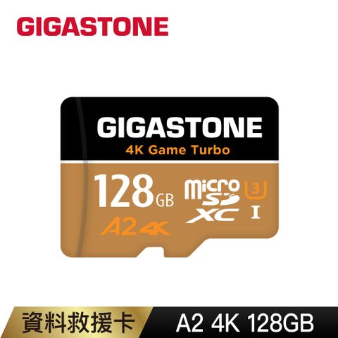 Gigastone 立達 資料救援 128GB microSDXC UHS-I U3 A2 V30 高速記憶卡