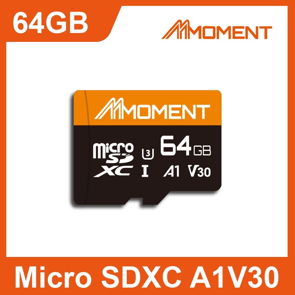 moment  MicroSD Card A1V30 64GB