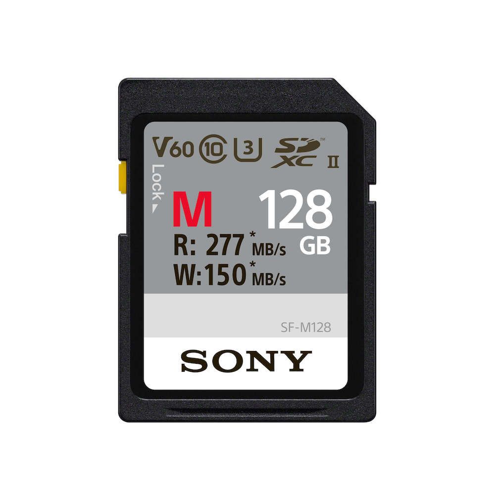 SONY 索尼SF-M128 記憶卡【128GB/UHS-II/R277/W150】公司貨- PChome