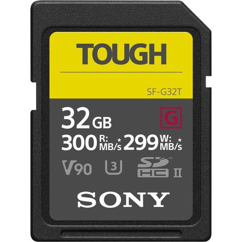 SONY 索尼 TOUGH SF-G32T 記憶卡【32GB/UHS-II/R300/W299】公司貨