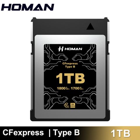 HOMAN CFexpress Type B 1TB 記憶卡 公司貨