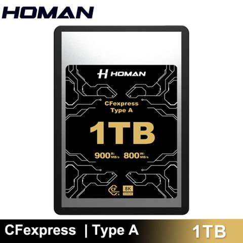 ★高速穩定HOMAN CFexpress Type A 1TB 記憶卡 公司貨