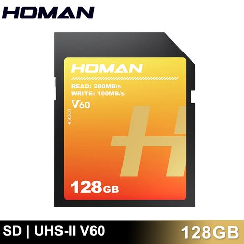 ★支援8K RAWHOMAN SDXC UHS-II V60 128GB 記憶卡 公司貨