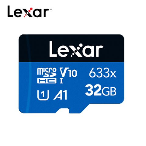 Lexar 雷克沙 633x microSDHC UHS-I A1 U1 32G記憶卡-5入組
