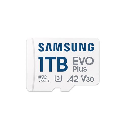 SAMSUNG 三星EVO Plus microSDXC UHS-I U3 A2 V30 1TB記憶卡 公司貨 MB-MC1T0SA 2024新版