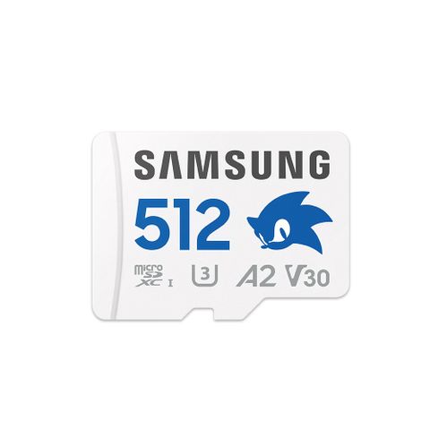 Samsung 三星 PRO Plus microSD 512GB 音速小子記憶卡 公司貨 (MB-MD512SA/LC1)