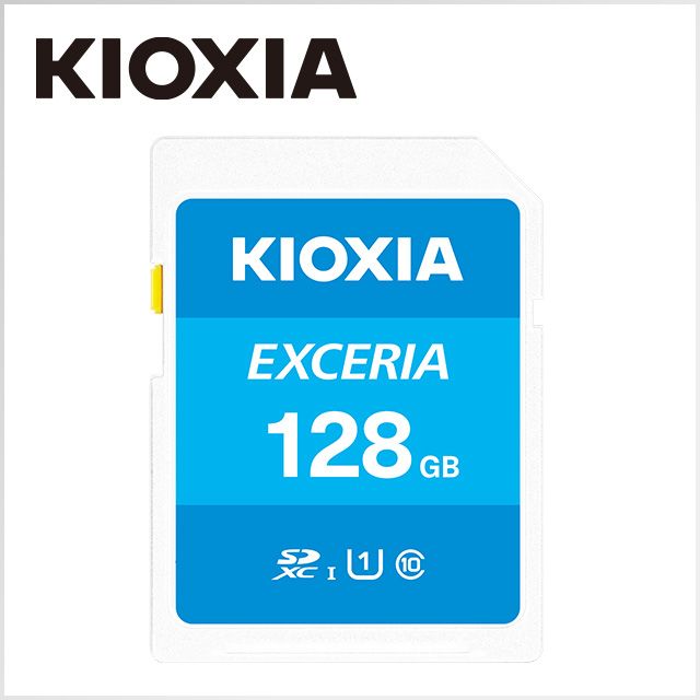 KIOXIA 鎧俠  EXCERIA 128GB UHS-I U1 SDXC 記憶卡