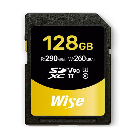 ✔通過FUJIFILM日本官方認證Wise 128GB SDXC UHS-II V90 記憶卡