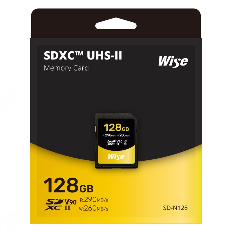 Wise 裕拓  128GB SDXC UHS-II V90 記憶卡