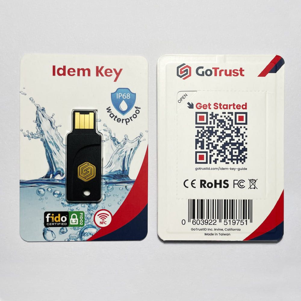 GoTrust  Idem Key 動信安全金鑰(Security Key)