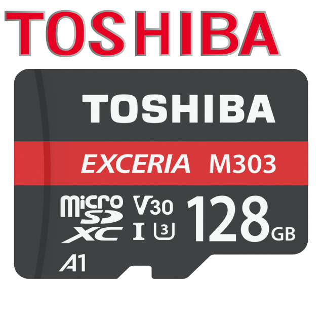 TOSHIBA 東芝  EXCERI M303 MicroSDXC 128GB記憶卡