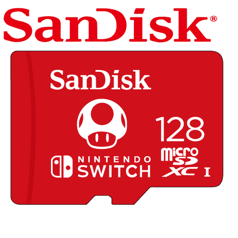 ★100MB★SanDisk Nintendo Switch專用 U3 128GB記憶卡(工業包)