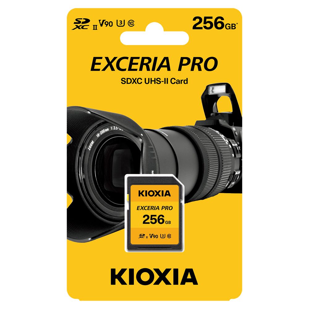 KIOXIA EXCERIA PRO SDXC UHS-II (U3/V90) 256GB 記憶卡(日本製造