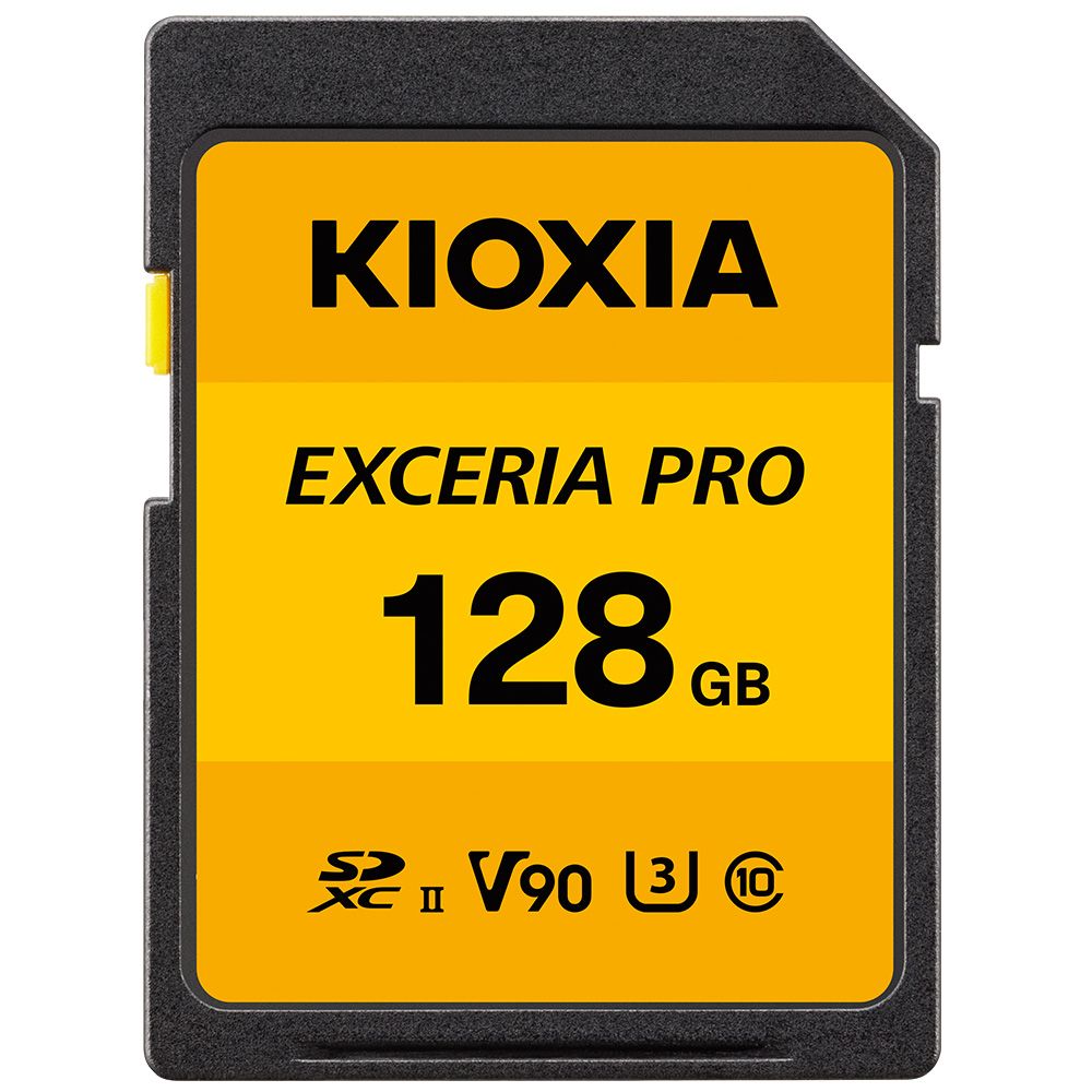 KIOXIA EXCERIA PRO SDXC UHS-II (U3/V90) 128GB 記憶卡(日本製造