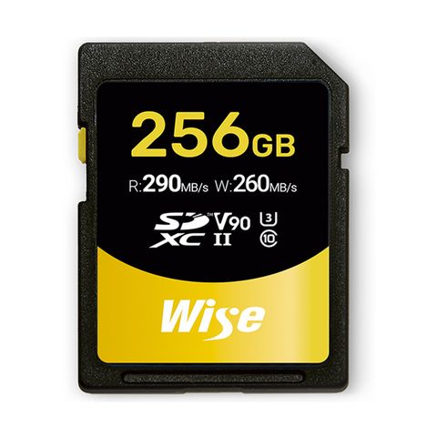 ✔通過FUJIFILM日本官方認證Wise 256GB SDXC UHS-II V90 記憶卡