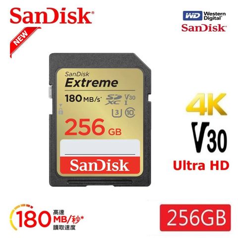Sandisk 晟碟 Extreme 64G SDXC UHS-I記憶卡 讀170MB 寫80MB (原廠 有限永久保固)