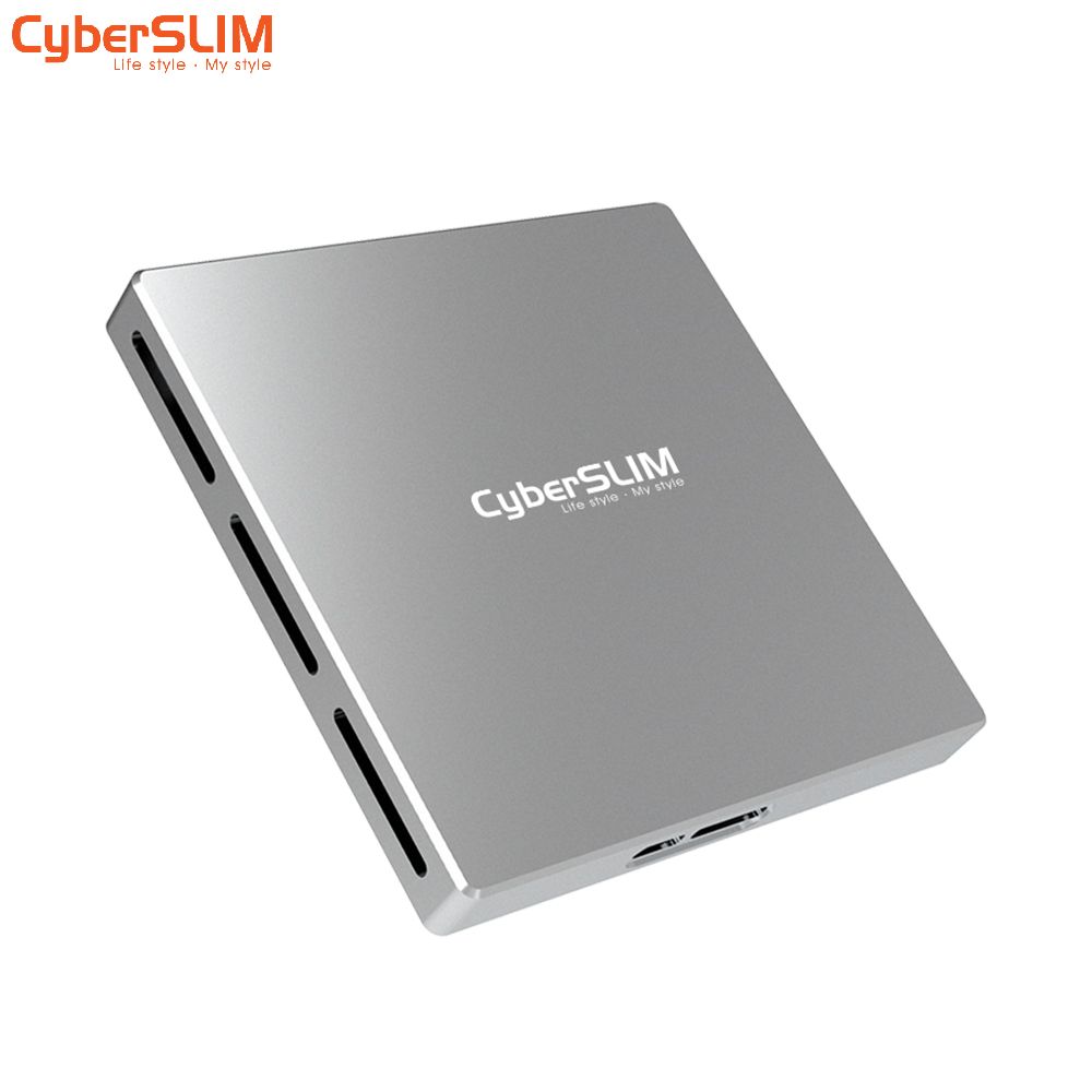 CyberSLIM   6卡 SD/TF 讀卡器(TF需要轉卡)