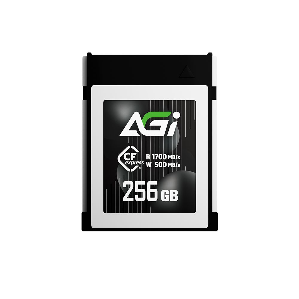 AGI 亞奇雷 CE138 CFexpress Type B 記憶卡 256GB｜讀寫1700/500MB/s｜4K/8K錄影高速卡