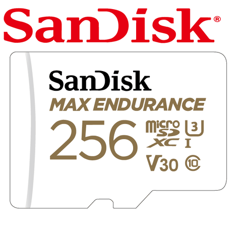 SanDisk Max Endurance microSDXC 256G記憶卡(工業包)