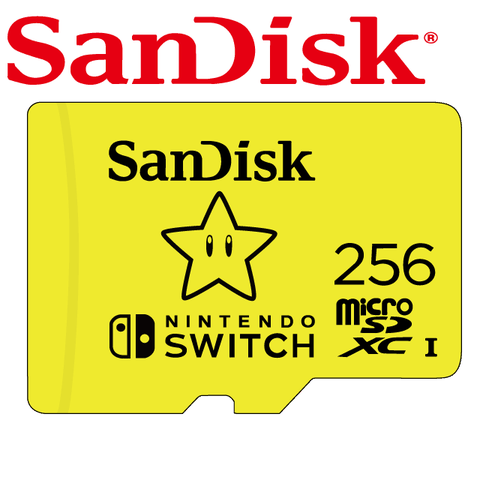 ★100MB★SanDisk Nintendo Switch專用 U3 256GB記憶卡(工業包)