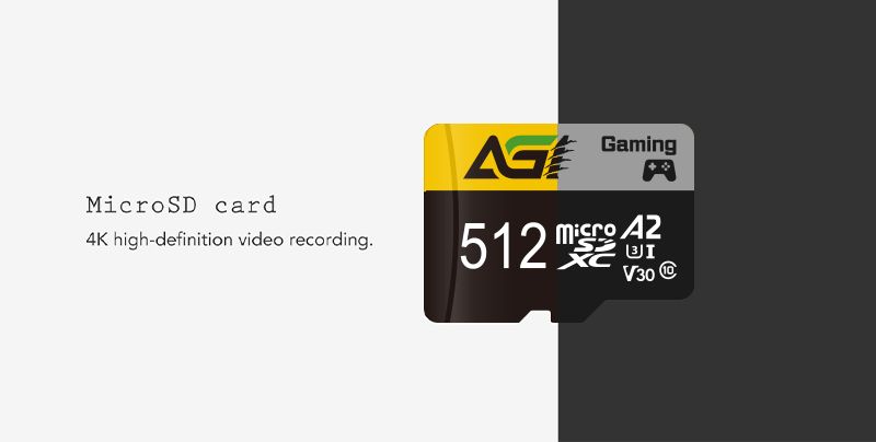 MicroSD card4K high-definition video recordingGaming512V30